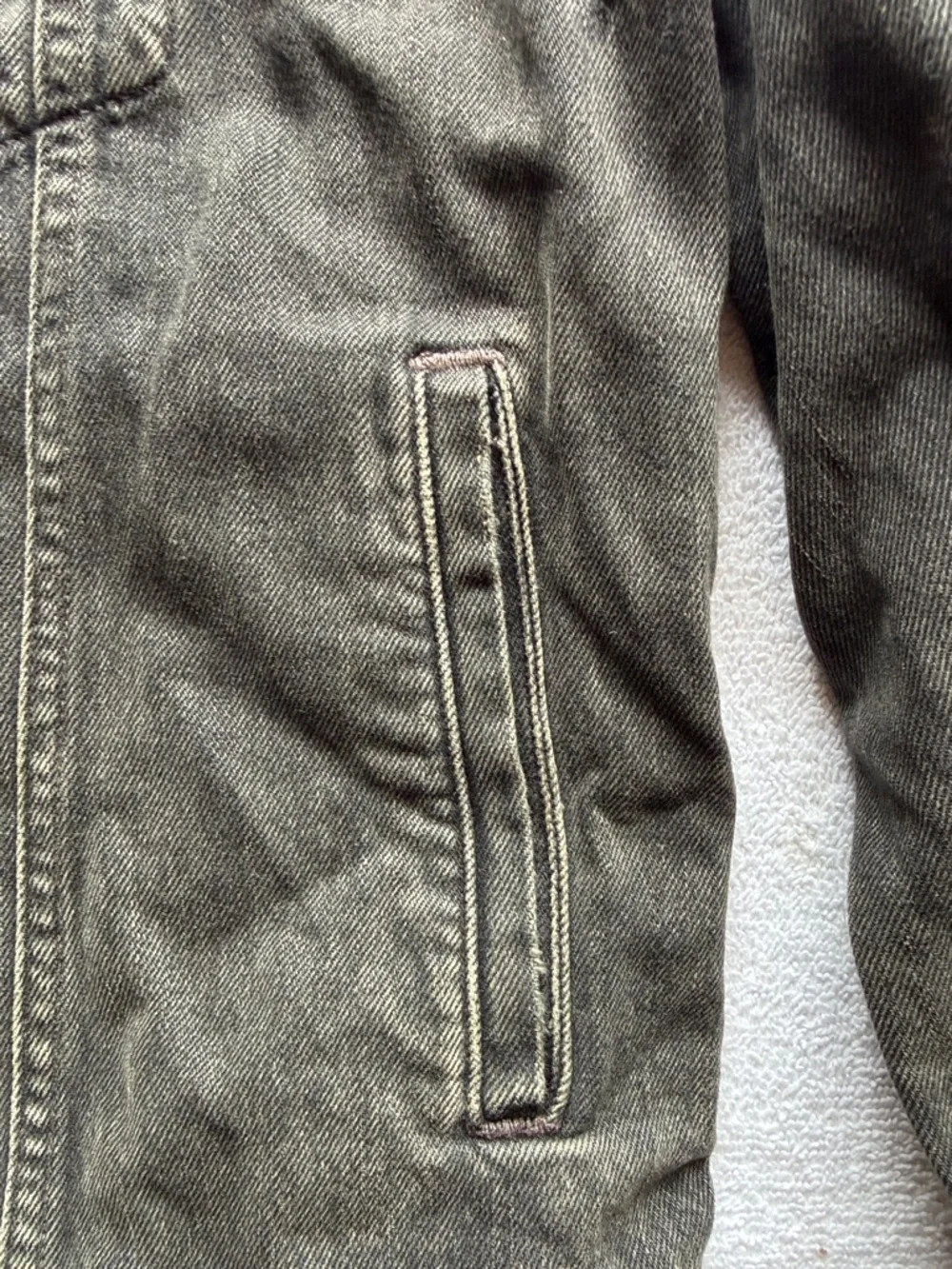 Polo Ralph Lauren RL Varsity Football Bulldog Denim Jacket L - Picture 12 of 16
